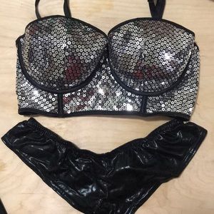 Sequins bralette top